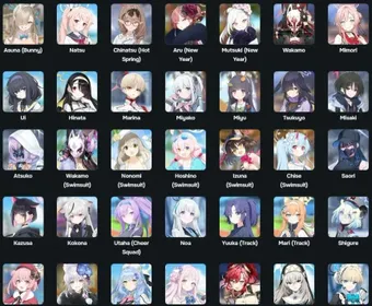【Global/Japan】Customize the hero combination you need, Blue Archive/please contact me/You can click on the link to view the desired combination.
