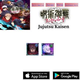 F20[ America/Europe/SEA/korea/ Servers]+Ryomen Sukuna+Satoru Gojo ]+2~5 SSR characters+SSR  Tickets×1+Please tell me the server you need after purchasing. ]The account story only passes the novice tutorial/Android/iOS universal/Jujutsu Kaisen: Phantom Parade