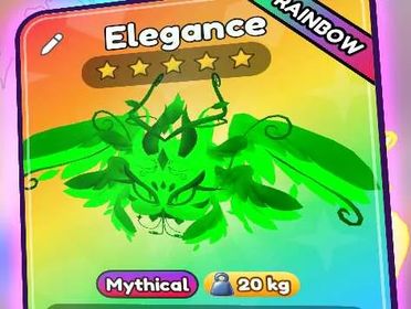 Rainbow Large Elegance | 10% Egg Luck | Tap Simulator Reborn