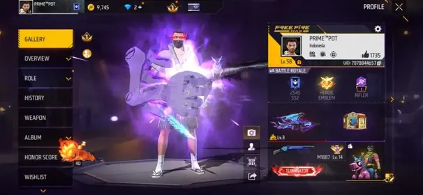 F461✨LV 58✨1 EVO✨125 COSTUME✨58 BUNDLE✨153 WEAPON✨AK47 BLUE FLAME DRACO LV.3✨P90 TUNE BLASTER✨M60 SHADOW EARTHSHAKER✨KATANA GLISTENING✨LOGIN GOOGLE✨SAFE ACCOUNT
