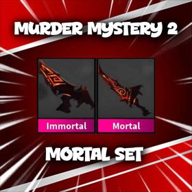 Mortal Set (Mortal + Immortal ) | Murder Mystery 2 Item | Cheapest 💯🔥 | Instant Delivery ⚡ | Murder Mystery 2 | MM2