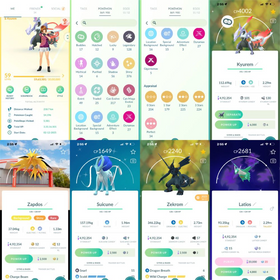 💯 LEVEL 59 🌟 376x Shiny 🌻 Shiny White Fused Kyurem 🐉 Shiny Suicune 🚀 Shiny Zekrom 🌟 Shiny shadow Latios ✍️ Name changeable