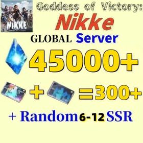 Global server|45000+Diamond+Random 3-6 SSR + Recruitment Scroll +220]Goddess of Victory: Nikke