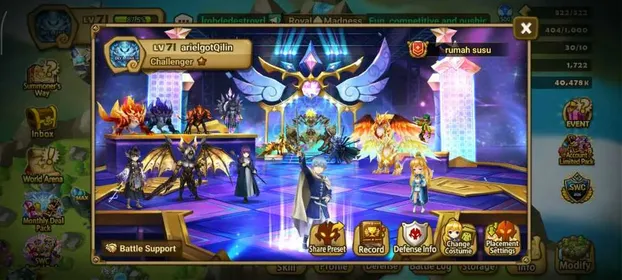 #SW600 [GLOBAL] 2 LD Nat5 Lucifer, Qilin Slasher / Dark Zenitsu | Best SPD +142 | Water Himmel, Dark Fern, Water Fern | 13 Nat5, 43 Monster *6