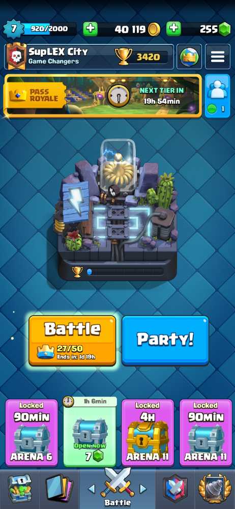 I have a Electro Valley Clash Royal account for sale only $19