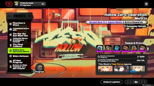 Hollow Zero: Operation Matrix 10 Level  | Zeneless Zone Zero