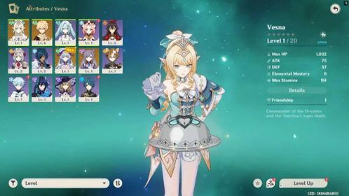 Asia AR10 Male Mc | Vesna Sign + Keqing + Mizuki + 18 IF + 1900 Primo + 4-Star Random Character