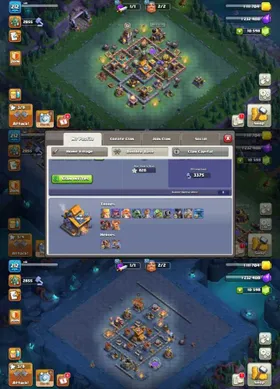Gems-10639~Th18 Max~Hero:105-105-72-70-55-20~Max Army~Max Equipments~155X Walls Max~Alchemist Max~CWL-227~BH10~Full Access