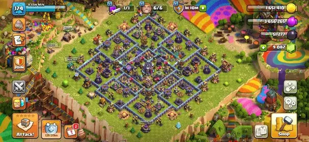 Th15 [99-Percent]-[9k-Gems-1200-Cwl Medel] | [Hero  Maxed] | [14-Epic Max] | Defence Max | XP-174 | NC-Yes | BEST-DEAL