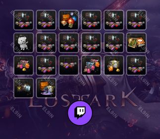 ⚡️ Twitch Drops 💜 Arkesian Arsenal Drop ❤️ Lost Ark [Total 20 Items]