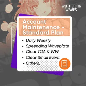 Wuthering Waves | 1 Week Increments Standard Maintenence | Manual by Hand Nocit