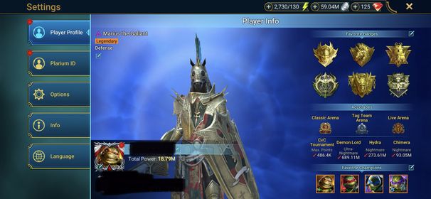 [4 Mythical Champions][18.79M] Lady Mikage+1(5*),Embrys,Karnage + 164 LEGENDARY (Marius,Leonardo+Donnie+1+Raph+Mich(5*),Senna(5*),Marichka,Arb 402,Yumeko,Lamasu,Harima,Ninja(6*),Brogni(6*)/x2,BEK(6*)...) + 1k UNM + 1k NM HYDRA + 25 SD/25 SHOGUN AUTO