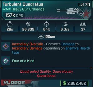⭐[META ROLL] L70 QUADRATUS (FIRE CONVERT) - SEE IMAGE FOR STATS⭐