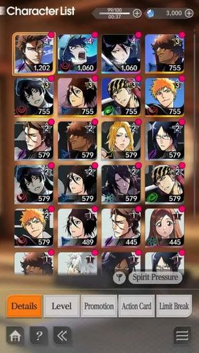 BMH14 – Global Starter Account | Aizen + Rukia + Bambietta | 3K Gems