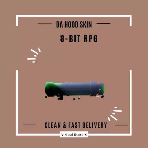 Roblox - DH - Da Hood - 8 Bit RPG - High tier Knives / Revolvers