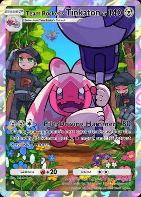 [All language] Any 1-Star Card | Delphox | Team Rockets Hypno |Team Rockets Tinkaton | Team Rockets Kecleon | Happiny | Lechonk - B4a