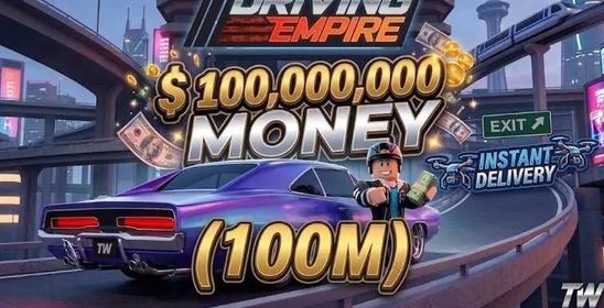 🔥 Driving Empire | Starter Account | 100M+ Money