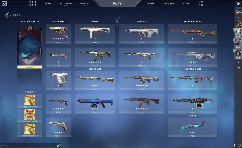 STACKED VALORANT ACCOUNT