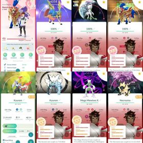👑 GOD LVL 46 | SHUNDO MEGA MEWTWO Y BG AE 6K | HUNDO ZACIAN+ZAMAZENTA CROWNED AE 4K | KYUREM BLACK+WHITE AE | NECROZMA DUSK MANE BG AE | 300++ LEG