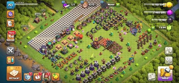 Th 15 donation  || Best Max Defence white walls || Heros-48-51-33-14 Full access