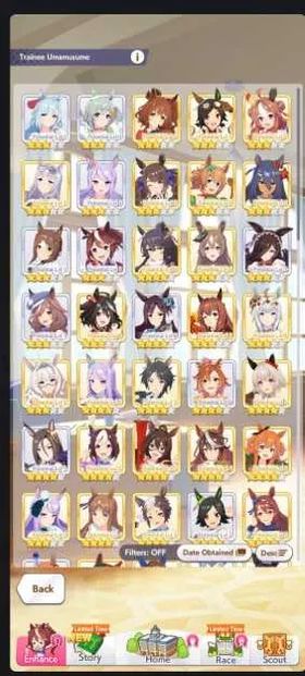 UM874 – Global Endgame Account | MLB Tachyon, Light Halo, Kitasan Black & Fine Motion