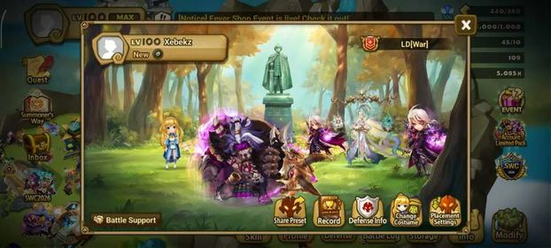 #SW604 [GLOBAL] 2 LD Nat5 Vancliffe /Dark Ryu, Arella SPD +127 | R5, Best SPD +176 | Wind Frieren, Wind Fern, Kinki, Fire Stark | 16 Nat5, 48 6*