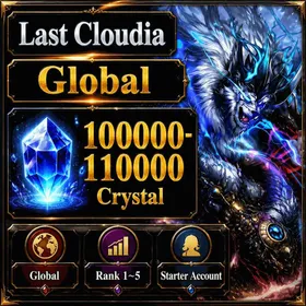 Global | Rank 1 | 100000-110000 Crystal, More Resource | Ready Stock