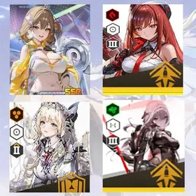 [Korea] Anis: Star + Rapi:Red Hood + Crown + Scarlet: Black Shadow+ 1-6 Random SSR | Starter account, progressed up to 2-12 | email as a gift