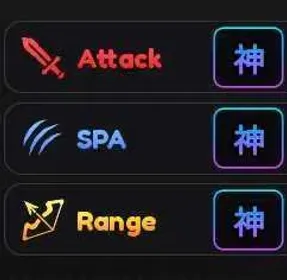 3 FULL GODLY STATS ( ATTACK-SPA-RNG )