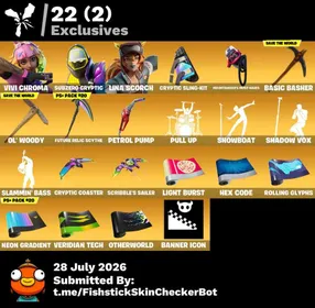 🔥PC/PSN/XBOX 🔥63 skins 💥Vivi Chroma 💥 Subzero Cryptic 💥 Lina Scorch 💥 Hades 💥 Valeria 💥 Peter Griffin 💥 Zeus 💥 Poseidon 💥 Shuri 💥 Peelverine 💥 Gwenpool 💥 Doom💥300 VB