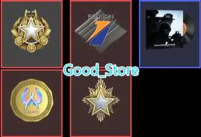 CS2 Prime 587 hours+4Medals(Premier Season One Medal/2023-2026 Service Medal/Global Offensive Badge)