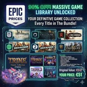 🔥 INSANE DEAL! Get €512 Worth of Top-Tier Games for Just €51! (90% OFF) 🔥