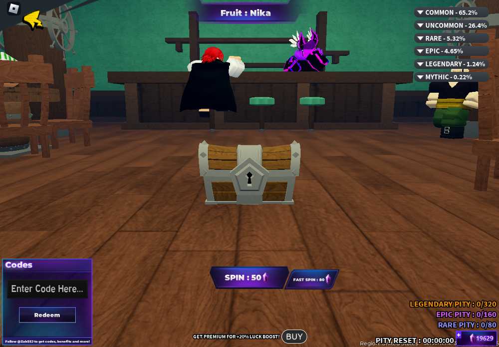 [Fruit Battlegrounds Nika Max Level 300 Unlocked Soru Unverified 13