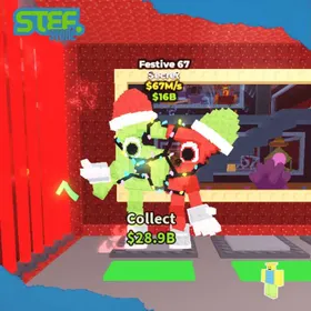 Festive 67 67M/s | Secret Brainrot | Steal A BrainRot  Stef Store