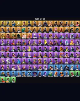 137 Skins The Reaper ⭐️ Elite Agent ⭐️ Take The L ⭐️ Chun-Li ⭐️ Deadpool ⭐️ Meowscles ⭐️ Peely ⭐️ Midas ⭐️ Raven ⭐️ Skye ⭐️ Dream ⭐️ Funk Ops ⭐️ Purradise Meowscles ⭐️ Tony Stark ⭐️ Reaper ⭐️ Jennifer Walters ⭐️ Omega ⭐️ Mystique ⭐️ Warpai m246841321