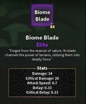 Biome Blade | The Veil -GunTeR-