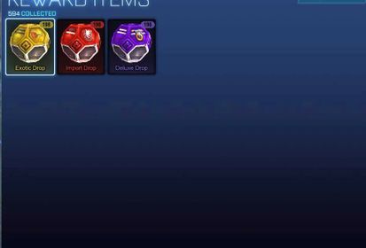 Epic Games | 570 Chests / Crates / Drops | Deluxe Drop - 190, Import - 190, Exotic - 190