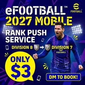eFootball mobile 2027 rank Division VS people rank 8 to rank 7