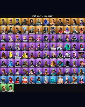 98 Skins Travis Scott ⭐️ Lara Croft ⭐️ Deadpool ⭐️ Meowscles ⭐️ Midas ⭐️ Aura ⭐️ Joltara ⭐️ Skye ⭐️ Rippley vs Sludge ⭐️ Kor ⭐️ Torin ⭐️ Ruby Shadows ⭐️ Rebirth Raven ⭐️ Tony Stark ⭐️ Jennifer Walters ⭐️ Doctor Slone ⭐️ Mystique ⭐️ Warpai m9991987369