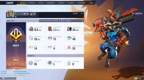 [ STEAM-NEW S9 GOLD III ] LEVEL 17 - 1350 UNITS - 2 SKINS - 100 LATTICE - 8200 CHRONO TOKENS - #READY FOR RANKED