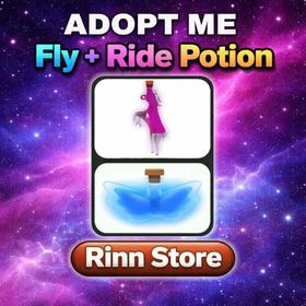 CHEAPEST Fly + Ride Potion Bundle | FR Potion | Adopt Me | Instant Delivery