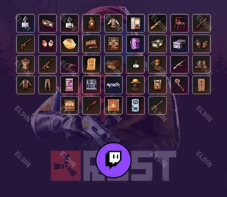 🧨 Twitch Drops 💜 Rust Isles Launcher ✅ Rust [Total 41 Items]