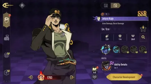 JGS29 – EU-63 Starter Account | 4 SSR, Jotaro Kujo, Cioccolata x2, Giorno Giovanna