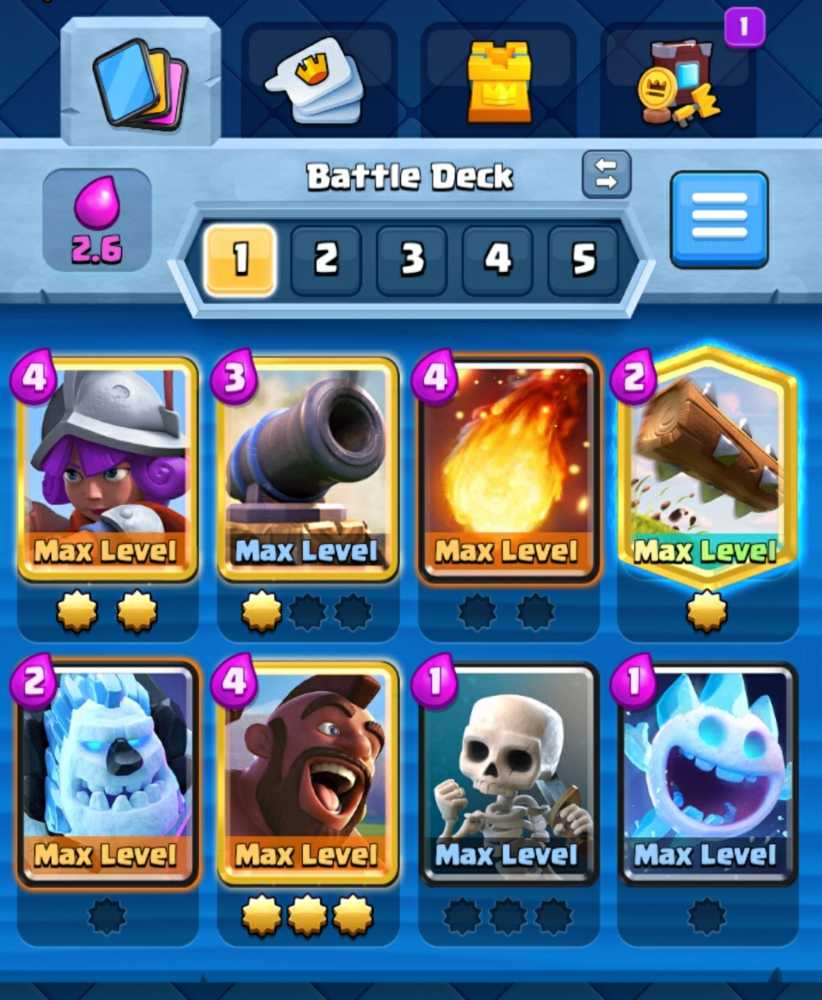 Very Profitable! | Almost 60 max cards | High Record for Trophies | Many Emotes | Lots of Maximum Decks