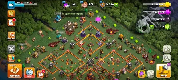 TH10 MAX | FULLY 100% MAX NITHING LEFT  | ALL EQUIPMENT MAX | HEROS-[40-40-20] | NC 1000 | FULL ACCESS