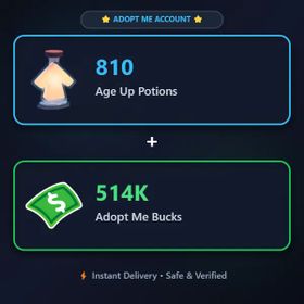 [INSTANT] 810 Pots + 514K Bucks | Clean Roblox Account