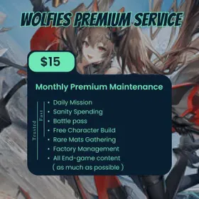 Arknights: Endfield │ Ultimate Monthly Maintenance Service │ Complete 30-Day Account Management