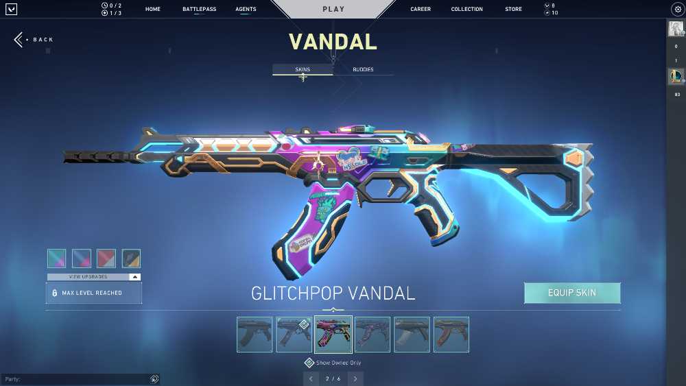 Selling acc with skins