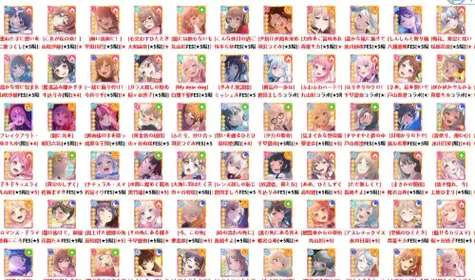 [JaPen] Customize your account and choose the character combination you need. Android/iOS universal BanG Dream! Girls Band Party!