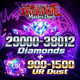 💎29000-38012 Diamonds+900-1500URDust